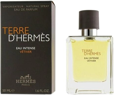 Woda perfumowana męska Hermes Terre D'Hermes Eau Intense Vetiver 50 ml (3346131430734)