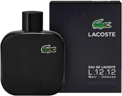 Туалетна вода для чоловіків Lacoste Eau De Lacoste L.12.12 Noir Intense 50 мл (0737052896106)