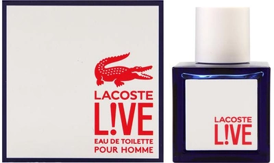 Туалетна вода для чоловіків Lacoste Live Pour Homme 60 мл (0737052944678)
