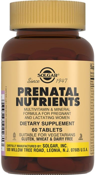 Solgar-Prenatabs Solgar 60 tabletek (0033984022713)