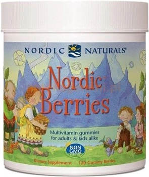 Nordic Naturals Nordic Berries 120 żelki (768990301209)