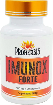 Proherbis Imunox Forte 500mg 90 kapsułek Odpornośc (5902687151806)