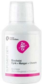 Invex Remedies Biochelat Cynk Mangan Chrom 150ml (5902768409529)