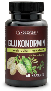 Харчова добавка Skoczylas Glukonormin Біла шовковиця 60 капсул (5903631208225)