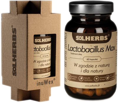 SOLHERBS Lactobacillus Max 60 tabletek Probiotyki (5908224731104)