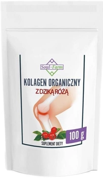 Soul Farm Kolagen Organiczny z Dziką Różą 100 g (5902706730890)