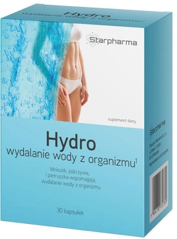 Харчова добавка Starpharma Hydro Виведення води з організму 30 капсул (5902989931052)