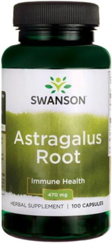 Swanson Astragalus Root 470mg 100 kapsułek (87614015040)
