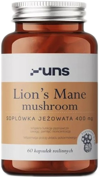 UNS Lion's Mane Mushroom 60 kapsułek (5904238960226)