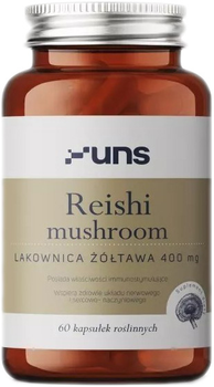 Suplement diety UNS Reishi Mushroom 60 kapsułek (5904238960257)