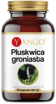 Харчова добавка Yango Black Cohosh Клопогон 390 мг 90 капсул Менопауза (5903796650372)