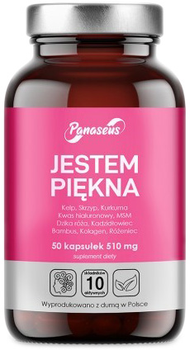 Suplement diety Panaseus I Am Beautiful 510 mg 50 kapsułek Dla kobiet (5904194061449)