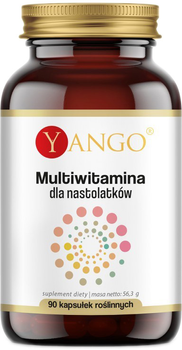Харчова добавка Yango Мультивітаміни для підлітків 90 капсул (5904194062910)