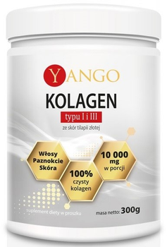 Yango Kolagen Rybi Typu I I III Włosy, Skóra 300 g (5907483417149)