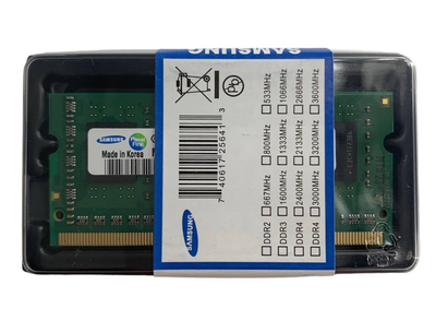 Модуль пам'яті SODIMM Samsung 8Gb 2Rx8 PC3-12800S-11-11-F3 1600Mhz (Нова)