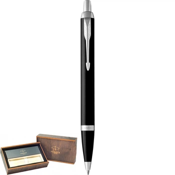 Ручка кулькова Parker IM 17 Matte Black CT BP 26 132