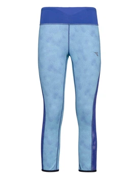 Женские леггинсы Diadora 6/8 Aqua Splash, XL,, голубой, синий (8030631696244)