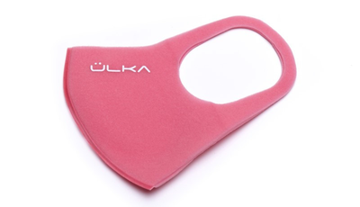 Багаторазова захисна маска Ulka пітта рожева