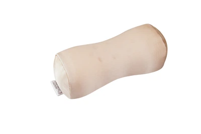 Ортопедическая подушка валик под шею Correct Shape Beauty Balance TM Бежевый шелк