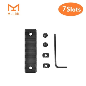 Планка для цівки M-LOK 7 Slot Picatinny/Weaver