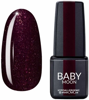 Гель-лак для нігтів - Baby Moon Dance Diamond Gel Polish 012 - Стигла вишня з шиммером (980011-1265797-2)