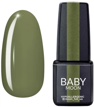Гель-лак для ногтей - Baby Moon Green Sea Gel Polish 008 - Нежно-оливковый (980013-1266058-2)
