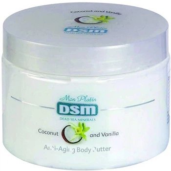 Масло для тела для предотвращения старения "Кокос-Ваниль" Mon Platin DSM Anti-Aging Body Butter 300ml (649913-559197-2)