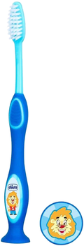 Зубна щітка Chicco 3-6 років Синя (09079.20.10) (8058664075218)