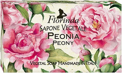 Мыло натуральное "Пион" Florinda English Peony 100g (100g, 200g) (720913-1316711-2)