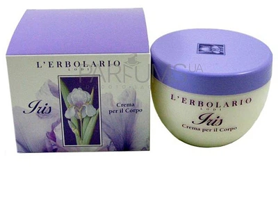 Крем для тіла ароматизований "Ірис" L'Erbolario Iris Crema del Il Copro 300ml