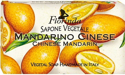 Мыло натуральное "Китайский мандарин" Florinda Cinese Mandarin 100g (721446-1066926-2)