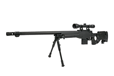 Снайперська гвинтівка L96 MB4403D з оптикою і сошками [WELL]