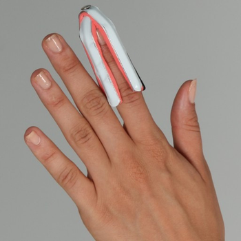 Шина для фаланг пальців замість гіпсової пов'язки при переломах Orthopoint SL-604 Розмір M (SL-604-M)