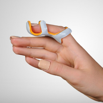 Шина для фаланг пальцев Orthopoint SL-602 ортез для фиксации пальца руки «лягушка» вместо гипса Размер M (SL-602-M)