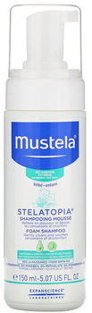Шампунь-піна Mustela Bebe Stelatopia Foam Shampoo для схильної до атопії шкіри 150 мл (3504105030544)
