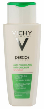 Шампунь проти лупи Vichy Dercos Anti-Dandruff Treatment Shampoo інтенсивної дії для сухого волосся 200 мл (3337871323394)