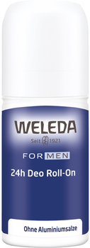 Дезодорант для чоловіків Weleda Roll-On 24 години 50 мл (4001638095228)