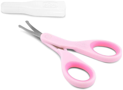 Nożyczki dla dzieci z nakrętką Chicco Pink (05912.10)