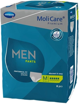 Majtki chłonne męskie Hartmann MoliCare Premium Men Pants 5 kropel M 8 szt (4052199275727)