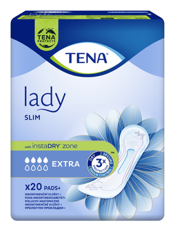 TENA Lady Slim Extra podkładki urologiczne 20szt (7322540034936)