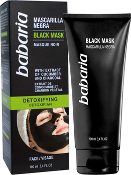Czarna maska Babaria Detoksykacja 100 ml (725012) (8410412000307)