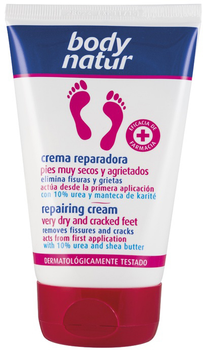 Відновлювальний крем для стоп Body Natur Repairing Cream для дуже сухої та потрісканої шкіри 100 мл (8414719400181)