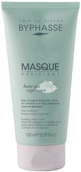 Очисна маска Byphasse Home Spa Experience для комбінованої та жирної шкіри 150 мл (8436097092642)