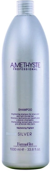 Szampon Farmavita Amethyste Silver Shampoo do włosów siwych i jasnych 1000 ml (8022033016119)