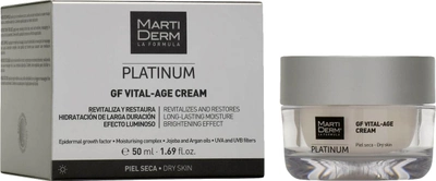 Крем MartiDerm Platinum Gf Vital Age Cream для сухої шкіри 50 мл (8437000435402)