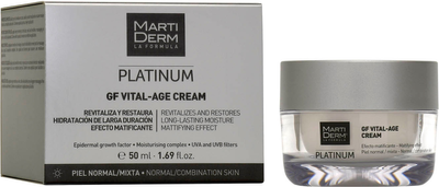 Krem MartiDerm Platinum Gf Vital Age Cream do skóry normalnej i mieszanej 50 ml (8437000435419)