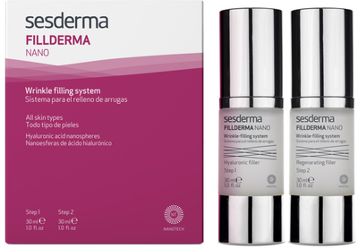 Двокрокова система заповнення зморшок Sesderma Fillderma Nano без ін'єкцій 30 мл+30 мл (8470001625564)