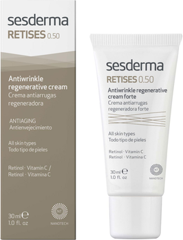 Регенеруючий крем проти зморшок Sesderma Retises 0.5% для всіх типів шкіри 30 мл (8470002180345)