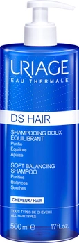 Шампунь м'який балансувальний Uriage DS Hair Soft Balancing Shampoo проти лупи 500 мл (3661434011962)