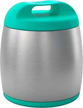 Pojemnik termiczny na żywność dla niemowląt Chicco Turquoise 350 ml (60182.20) (8058664113309)